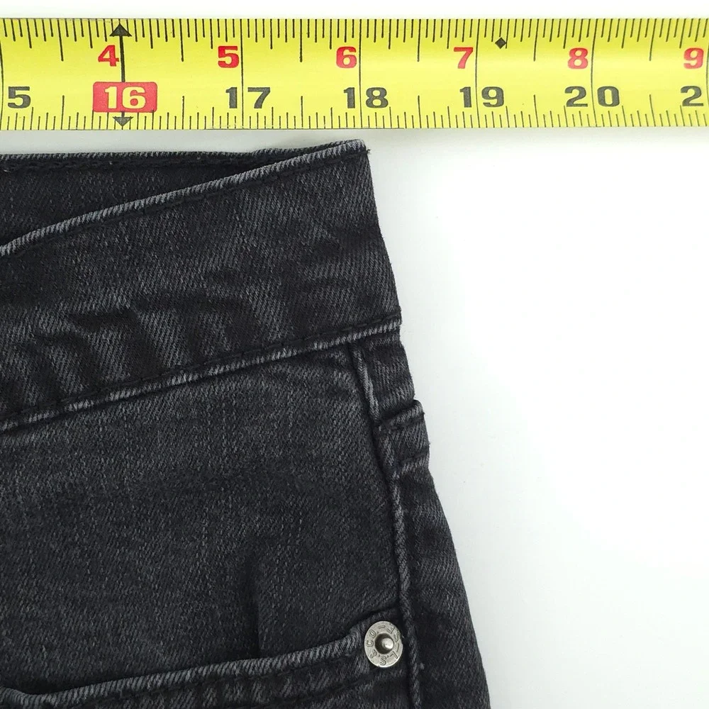 Levis 514 Mens Straight Fit Jeans W38 L30 Gray Faded Black Denim